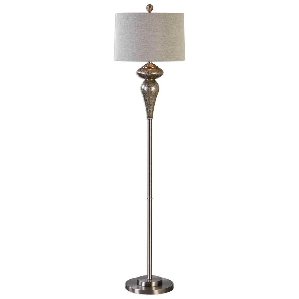 Uttermost Floor Lamps UT1810130 Vercana Floor Lamp Upper Room Home